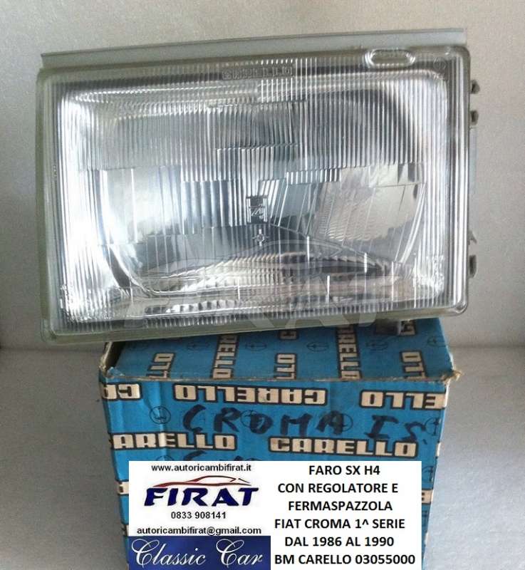 FARO FIAT CROMA 86 - 90 SX CARELLO 03055000